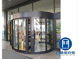 KBB自動旋轉門除塵維護過程