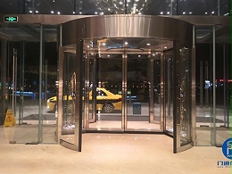 福建福州某洲際酒店自動旋轉門平移功能維修服務案例