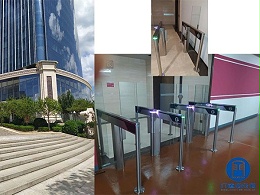 北京朝陽區某大廈內28個通道速通門保養維修服務案例