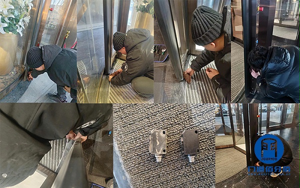 案例分享丨寶盾旋轉門保養維修服務