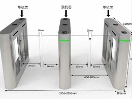 科學規劃速通門通道-尺寸