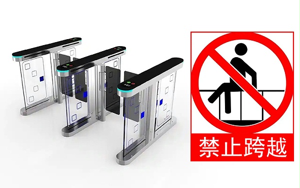 有序通行：速通門使用指示牌內容介紹