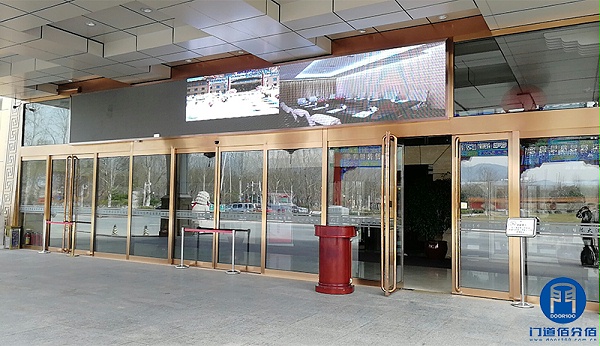 北京某酒店松下自動平滑門配件升級服務