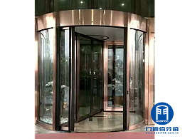 美亞寶盾旋轉門維修之濟南兩翼旋轉門驅動總成維修服務案例
