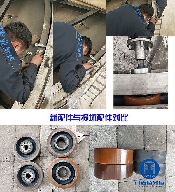案例分享丨航空研究院蓋澤旋轉門維修