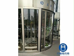 石家莊某大廈KBB自動兩翼旋轉門維修服務案例