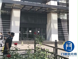 大廈各大門四樘凱必盛旋轉門保養檢測維護實錄