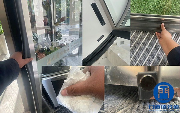 多瑪凱拔旋轉門保養案例-工作過程實錄