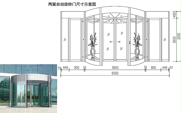 旋轉門生產制造流程一覽