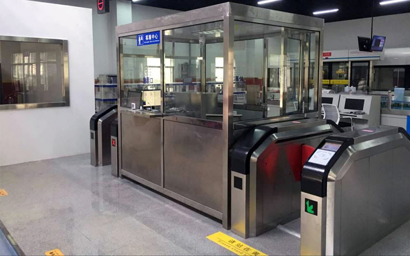 各類型AFC系統閘機布置原則